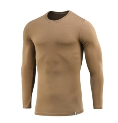 Tričko s dlhým rukávom M-Tac Tee 93/7 Long - coyote, XS