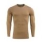 Tričko s dlhým rukávom M-Tac Tee 93/7 Long - coyote, XS