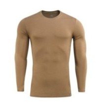 Tričko s dlhým rukávom M-Tac Tee 93/7 Long - coyote, XS