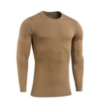 Tričko s dlhým rukávom M-Tac Tee 93/7 Long - coyote, XS