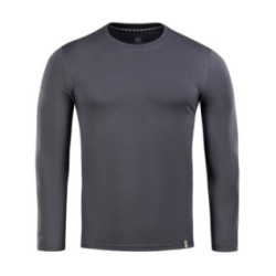 Tričko s dlhým rukávom M-Tac Tee 93/7 Long - tmavo sivé, XS