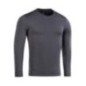 Tričko s dlhým rukávom M-Tac Tee 93/7 Long - tmavo sivé, XS