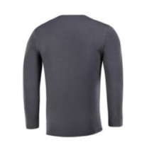 Tričko s dlhým rukávom M-Tac Tee 93/7 Long - tmavo sivé, XS