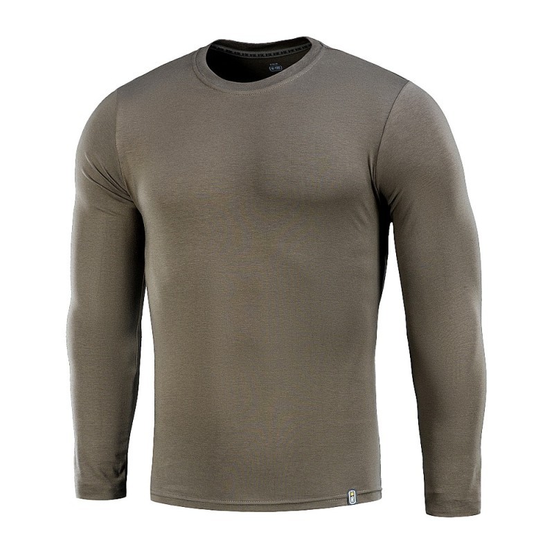 Tričko s dlhým rukávom M-Tac Tee 93/7 Long - ranger green, XS