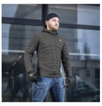 Bunda prešívaná M-Tac Jarl - čierna, XL