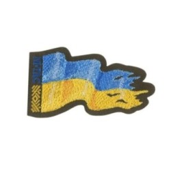 Nášivka M-Tac Battle Flag of Ukraine - farebná-olivová