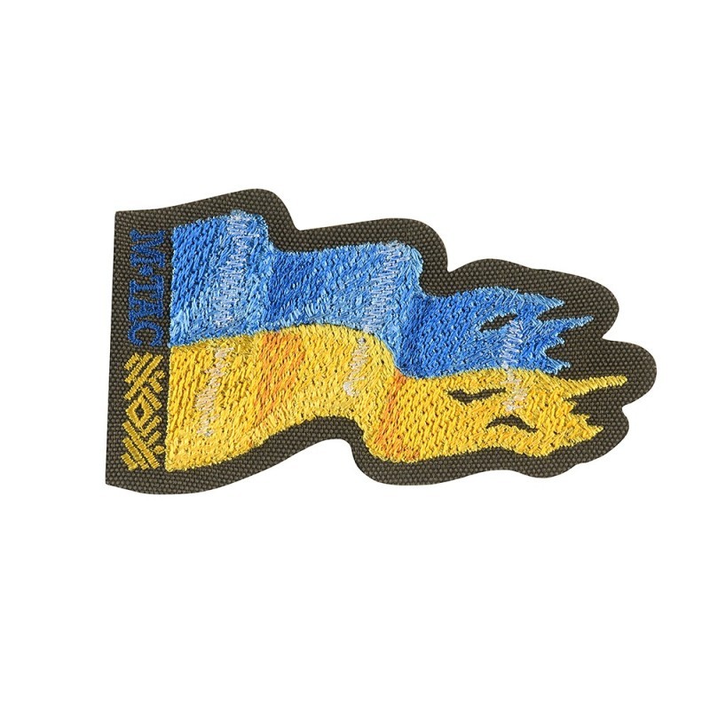 Nášivka M-Tac Battle Flag of Ukraine - farebná-olivová