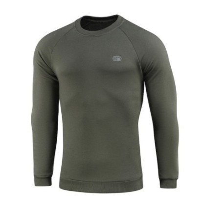 Mikina športová M-Tac Cotton Sweatshirt - olivová, S