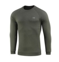 Mikina športová M-Tac Cotton Sweatshirt - olivová, S