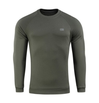 Mikina športová M-Tac Cotton Sweatshirt - olivová, S