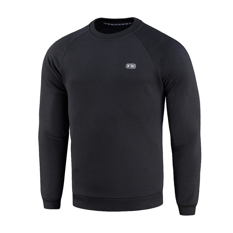 Mikina športová M-Tac Cotton Sweatshirt - čierna, S Mikina športová M-Tac Cotton Sweatshirt - čierna, S