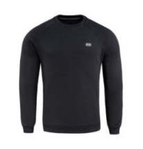Mikina športová M-Tac Cotton Sweatshirt - čierna, S
