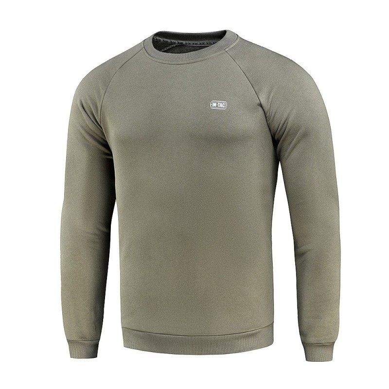 Mikina športová M-Tac Cotton Sweatshirt - světle olivová, S
