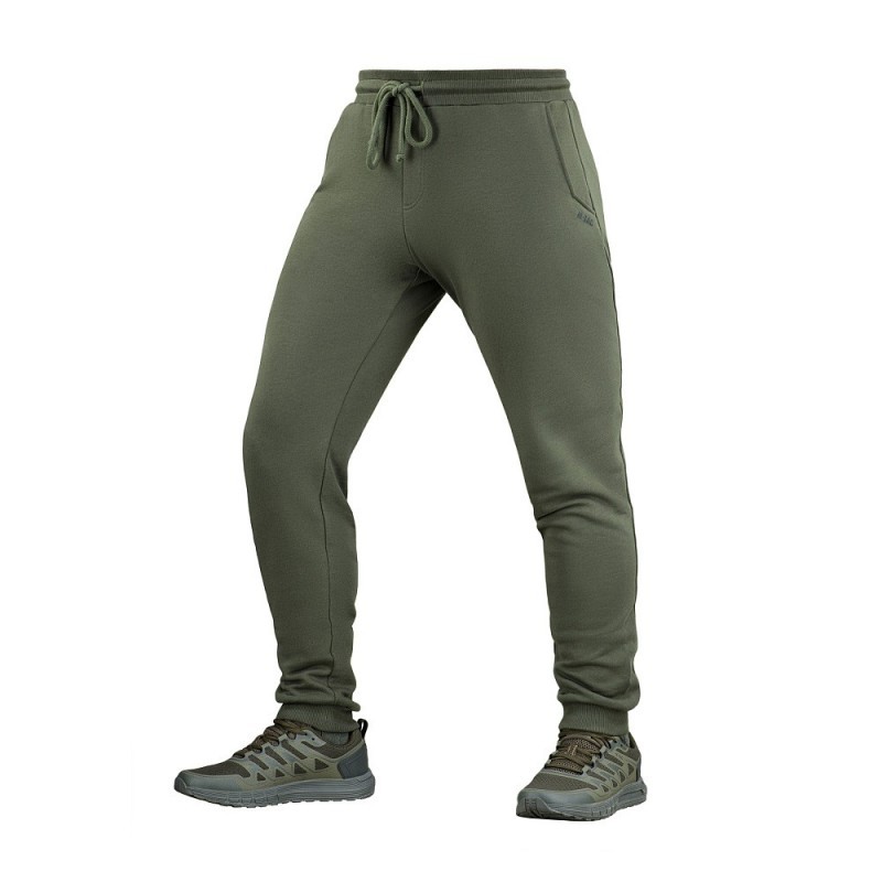Nohavice M-Tac Pants Cotton Classic - olivové, M Long Nohavice M-Tac Pants Cotton Classic - olivové, M Long
