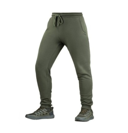 Nohavice M-Tac Pants Cotton Classic - olivové, M Long