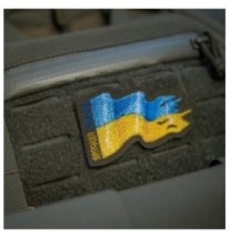 Nášivka M-Tac Battle Flag of Ukraine - farebná-olivová
