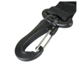 Popruh s karabínou M-Tac Attachment Carab - čierny