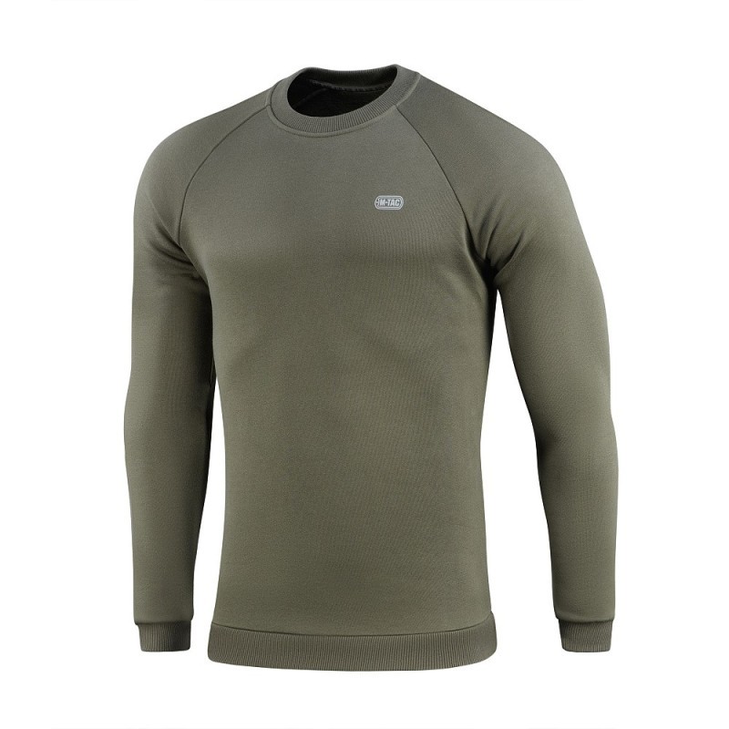 Mikina športová M-Tac Cotton Sweatshirt Hard - olivová, L