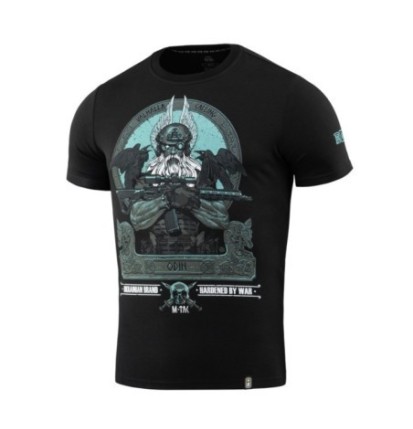 Tričko s potlačou M-Tac Odin - čierne, 3XL