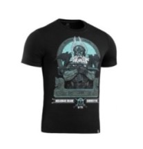 Tričko s potlačou M-Tac Odin - čierne, 3XL