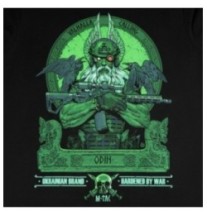 Tričko s potlačou M-Tac Night Vision - čierne, S