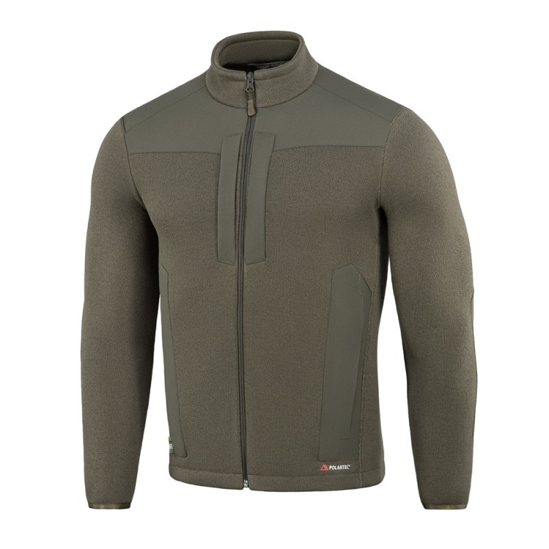 Ľahká fleecová bunda M-Tac Senator Polartec - olivová, XS Ľahká fleecová bunda M-Tac Senator Polartec - olivová, XS