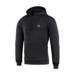 Mikina s kapucňou M-Tac Hoodie Cotton Raglan - čierna, S