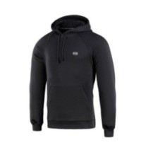 Mikina s kapucňou M-Tac Hoodie Cotton Raglan - čierna, S