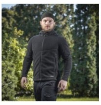 Mikina fleecová M-Tac Sprint Fleece Polartec - čierna, XXL
