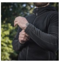 Mikina fleecová M-Tac Sprint Fleece Polartec - čierna, XXL