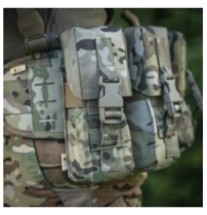 Puzdro na 2 zásobníky M-Tac Closure Fastex Mag 2 - multicam